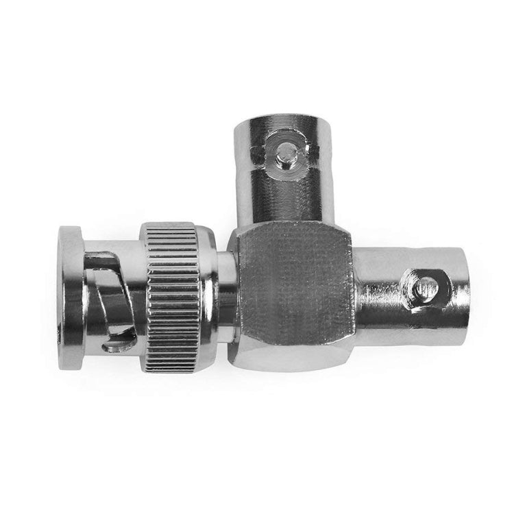 Adaptador Coaxial BNC Macho + 2 x BNC Hembra, Coaxial Adapte