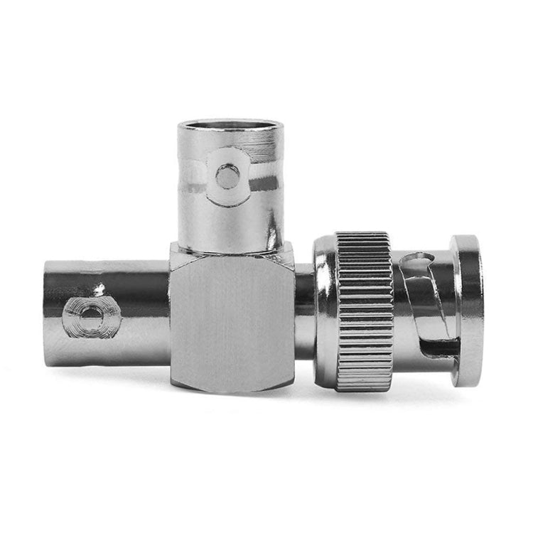 Adaptador Coaxial BNC Macho + 2 x BNC Hembra, Coaxial Adapte