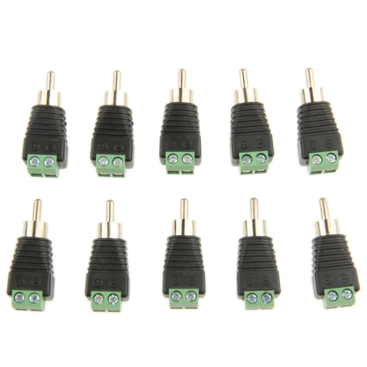 Conector adaptador de toma de corriente RC verde de 10 piezas, Green RC Power