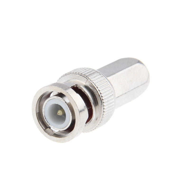 Conector de compresión macho BNC hexagonal de 10 piezas, Hexagon