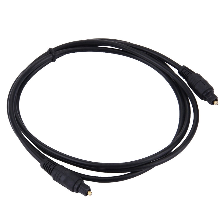 Cable Toslink de fibra óptica de audio digital, diámetro exterior: 4,0 mm (chapado en oro), 1.5m