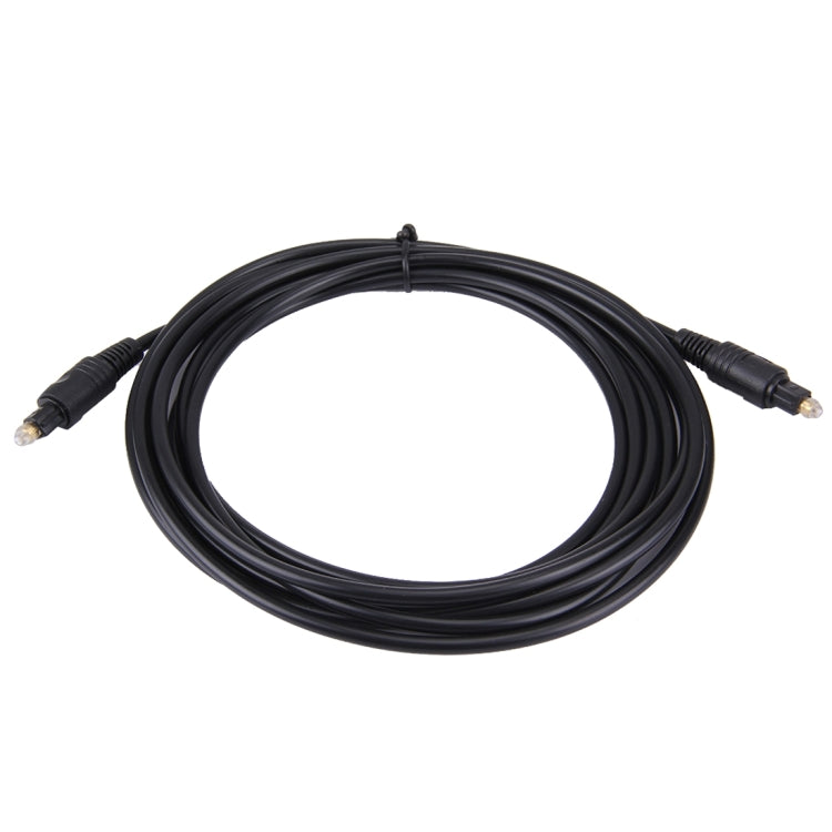 Cable Toslink de fibra óptica de audio digital, longitud del cable: 3 m, diámetro exterior: 4,0 mm (chapado en oro), 3m