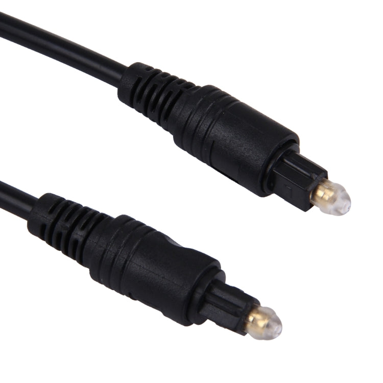 Cable Toslink de fibra óptica de audio digital, longitud del cable: 3 m, diámetro exterior: 4,0 mm (chapado en oro), 3m
