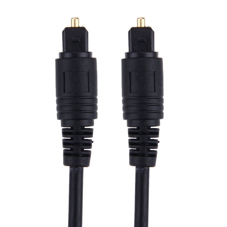 Cable Toslink de fibra óptica de audio digital, diámetro exterior: 4,0 mm (chapado en oro), 1.5m