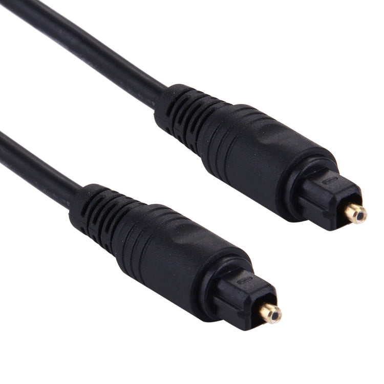 Cable Toslink de fibra óptica de audio digital, diámetro exterior: 4,0 mm (chapado en oro), 1.5m