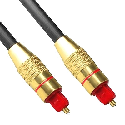Cable Toslink de fibra óptica de audio digital, diámetro exterior: 5,0 mm, 1.5m
