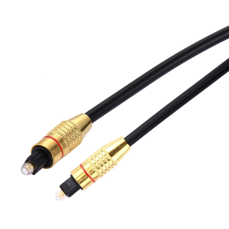 Cable Toslink de fibra óptica de audio digital, longitud del cable: 5 m, diámetro exterior: 5,0 mm, 5m