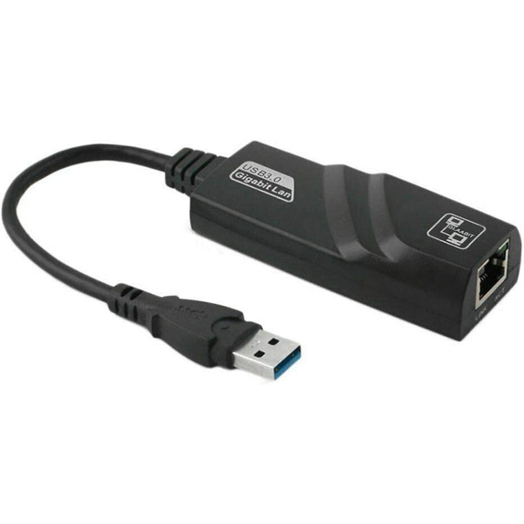 Adaptador Ethernet USB 3.0 10/100/1000Mbps para portátiles, Plug and play, USB 3.0 1000 Mbps