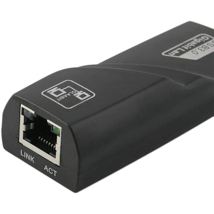Adaptador Ethernet USB 3.0 10/100/1000Mbps para portátiles, Plug and play, USB 3.0 1000 Mbps