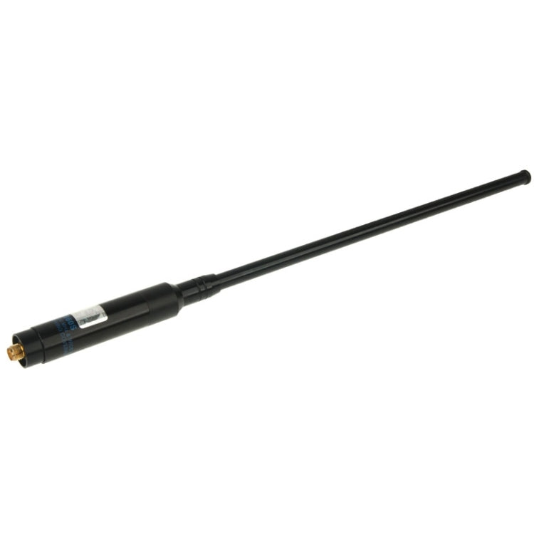 Antena de radio portátil telescópica SMA-F de alta ganancia RH660S de doble banda 144/430 MHz para walkie talkie, longitud de la antena: 108,5 cm