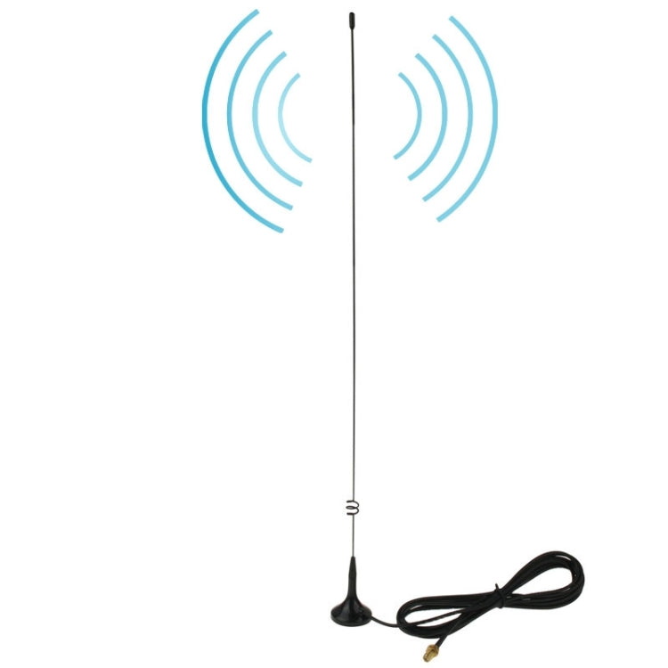NAGOYA UT-108UV SMA Antena móvil magnética de doble banda hembra para walkie talkie, longitud de la antena: 50 cm