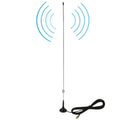 NAGOYA UT-108UV SMA Antena móvil magnética de doble banda hembra para walkie talkie, longitud de la antena: 50 cm