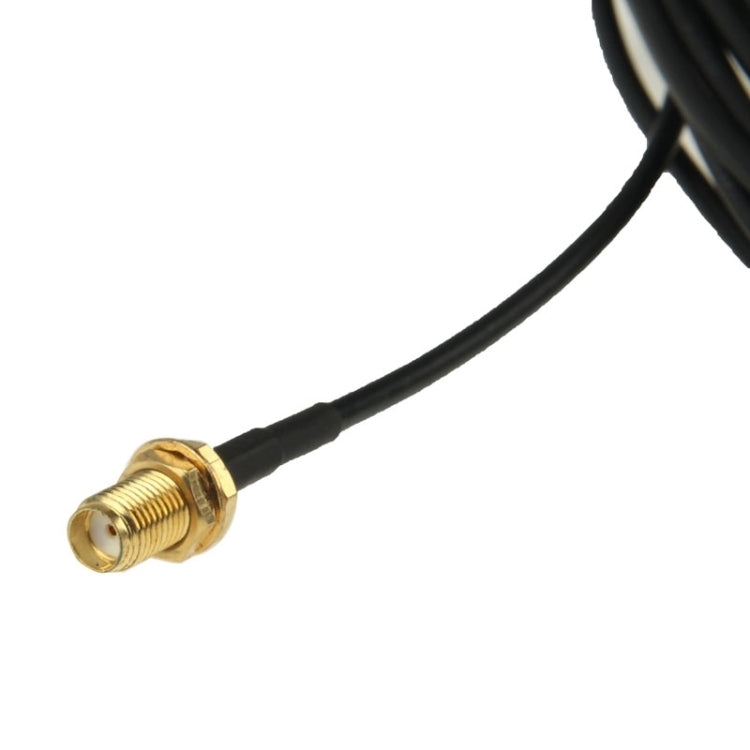 NAGOYA UT-108UV SMA Antena móvil magnética de doble banda hembra para walkie talkie, longitud de la antena: 50 cm