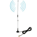 NAGOYA UT-106UV SMA Antena móvil magnética de doble banda hembra para walkie talkie, longitud de la antena: 37 cm