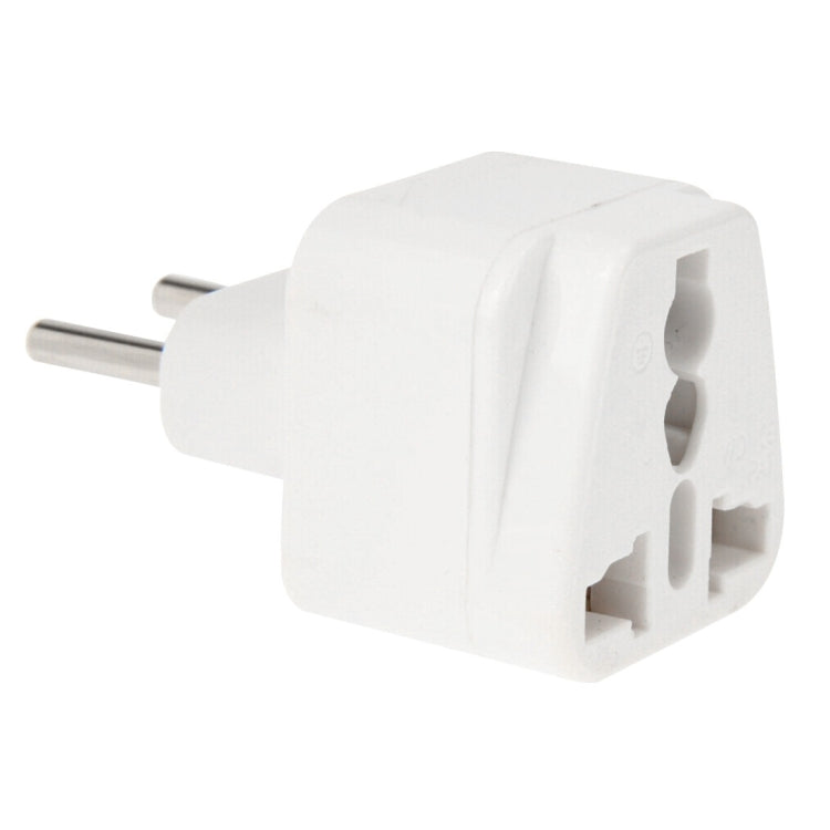 20PCS Adaptador de enchufe de la UE Convertidor de viaje de toma de corriente, EU Plug(20 PCS)