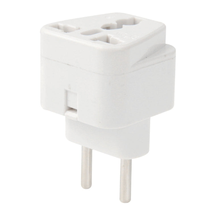 20PCS Adaptador de enchufe de la UE Convertidor de viaje de toma de corriente, EU Plug(20 PCS)
