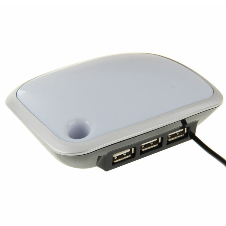 HUB 3 USB con luz LED, Longitud del cable: 1 m