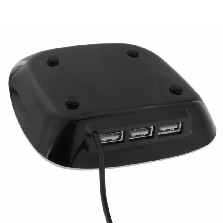 HUB 3 USB con luz LED, Longitud del cable: 1 m