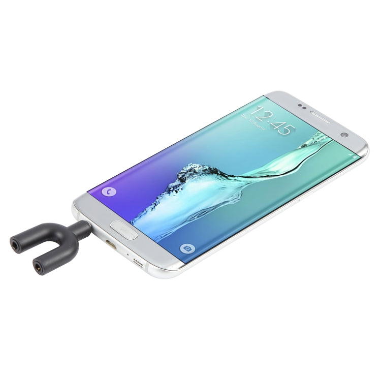 Adaptador divisor estéreo macho de 3,5 mm a auriculares y micrófono hembra de 3,5 mm