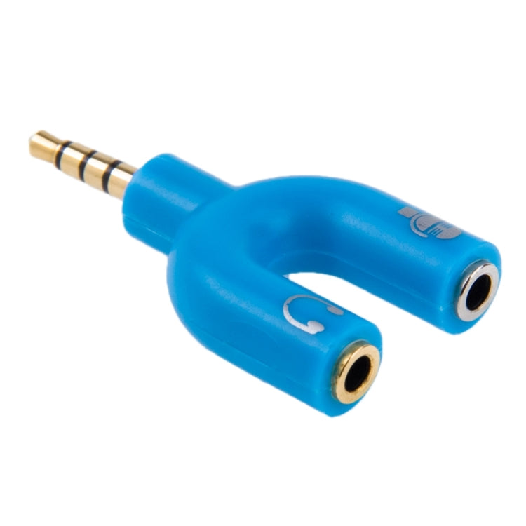 Adaptador divisor estéreo macho de 3,5 mm a auriculares y micrófono hembra de 3,5 mm