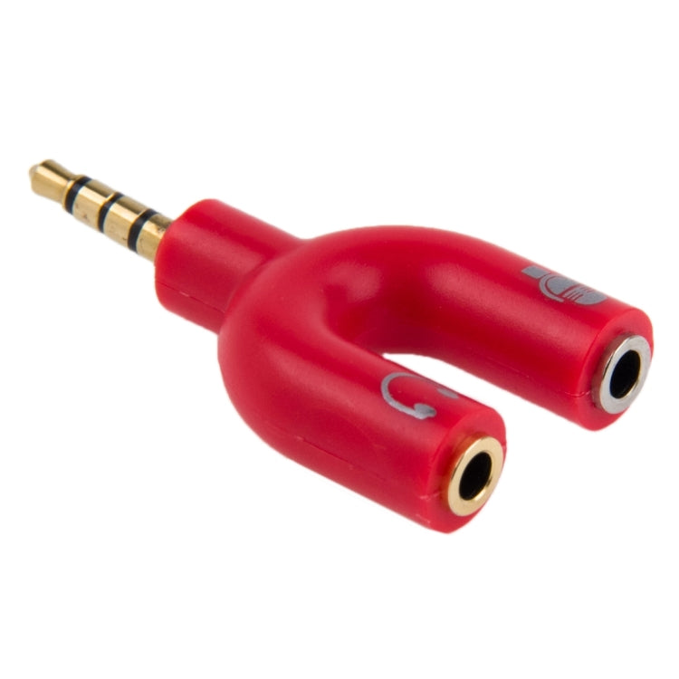 Adaptador divisor estéreo macho de 3,5 mm a auriculares y micrófono hembra de 3,5 mm