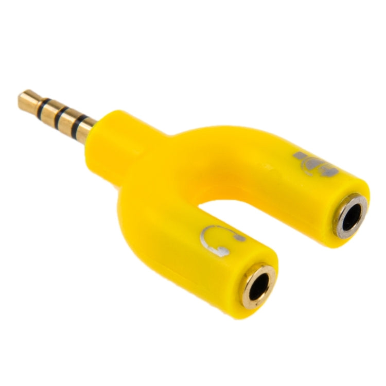 Adaptador divisor estéreo macho de 3,5 mm a auriculares y micrófono hembra de 3,5 mm