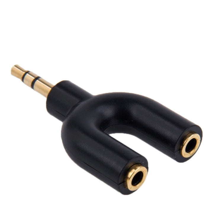 Adaptador divisor estéreo macho de 3,5 mm a doble hembra estéreo de 3,5 mm