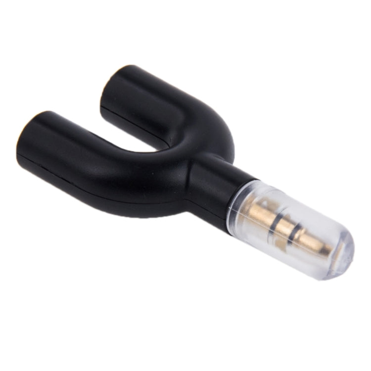 Adaptador divisor estéreo macho de 3,5 mm a doble hembra estéreo de 3,5 mm