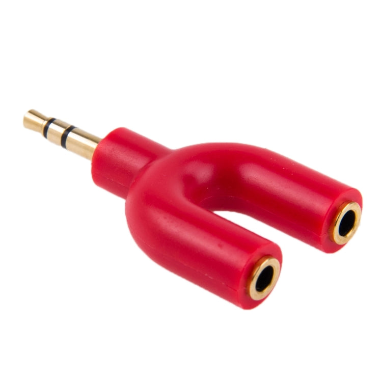 Adaptador divisor estéreo macho de 3,5 mm a doble hembra estéreo de 3,5 mm