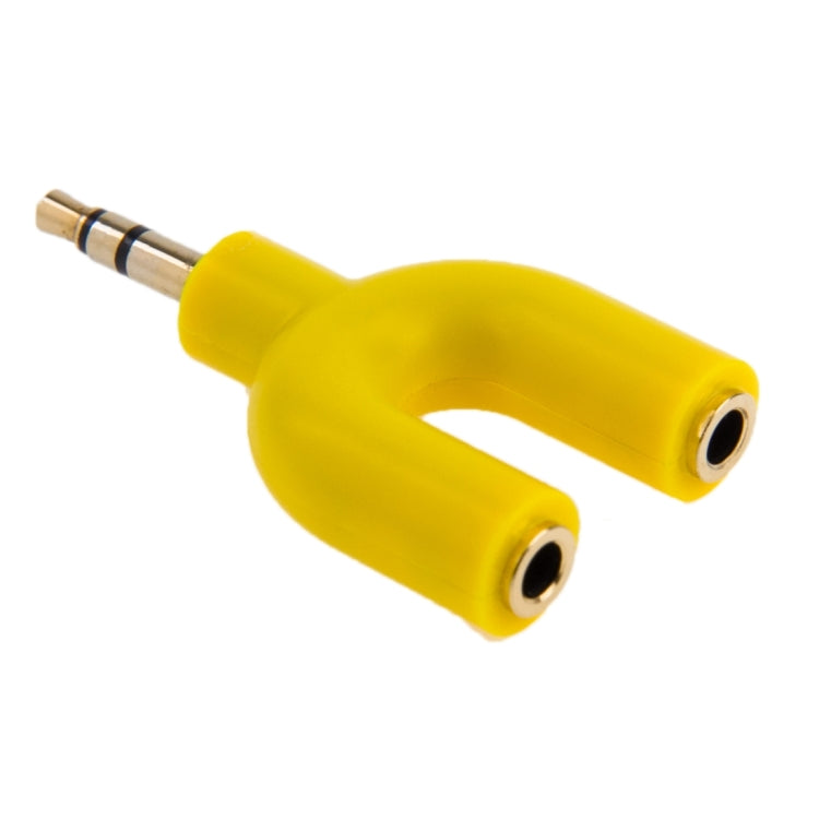 Adaptador divisor estéreo macho de 3,5 mm a doble hembra estéreo de 3,5 mm
