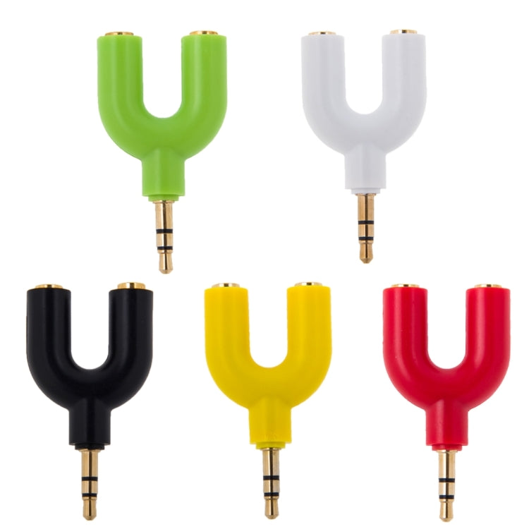 Adaptador divisor estéreo macho de 3,5 mm a doble hembra estéreo de 3,5 mm