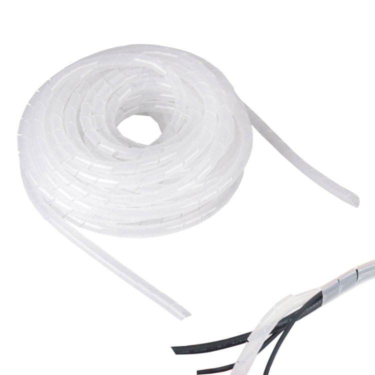 Tubo de envoltura de cable en espiral de 100 m, diámetro: 6 mm, 6mm / 100m Length