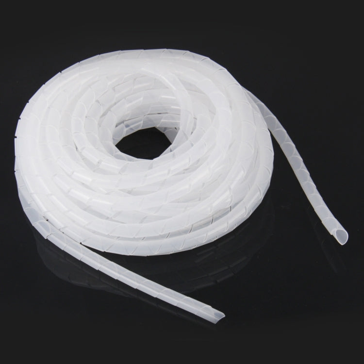Tubo de envoltura de cable en espiral de 100 m, diámetro: 10 mm, 10mm / 100m Length