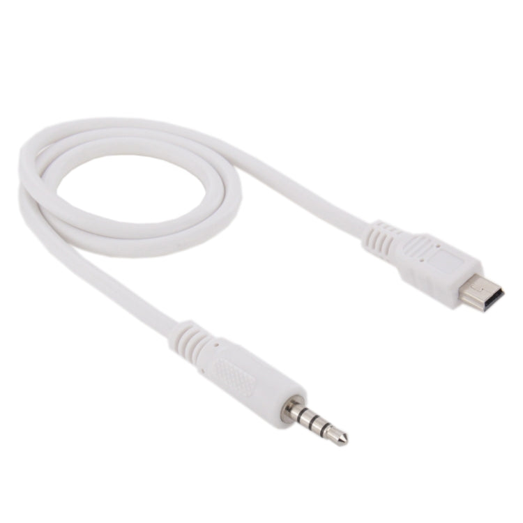Cable auxiliar de audio macho de 3,5 mm a mini USB macho, longitud: aproximadamente 50 cm, Mini USB 50cm