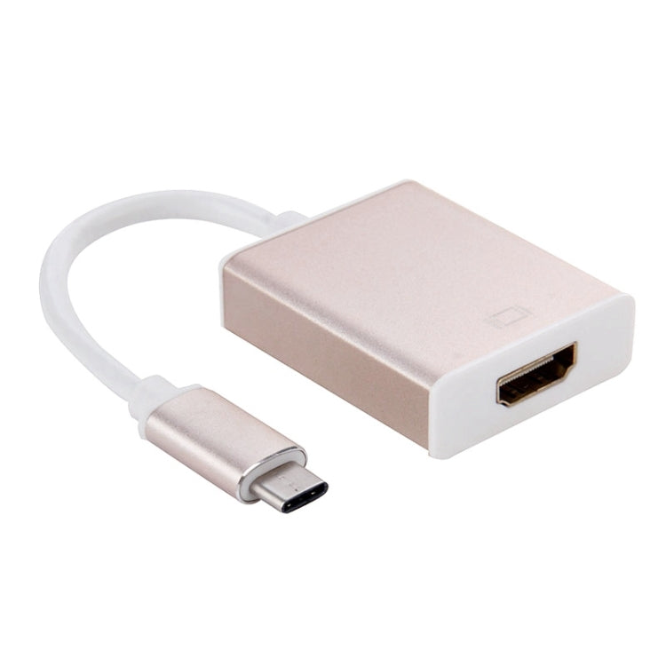 Para Galaxy S8 y S8 + / LG G6 / Huawei P10 y P10 Plus / Xiaomi Mi6 y Max 2 y otros teléfonos inteligentes, HDMI Female (Gold)