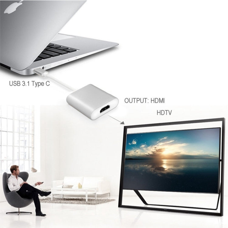 Para Galaxy S8 y S8 + / LG G6 / Huawei P10 y P10 Plus / Xiaomi Mi6 y Max 2 y otros teléfonos inteligentes, HDMI Female (Gold)