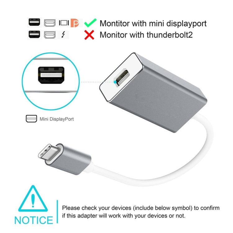 Para MacBook de 12 pulgadas, Chromebook Pixel 2015, Nokia N1 Tablet PC, Mini Display Female