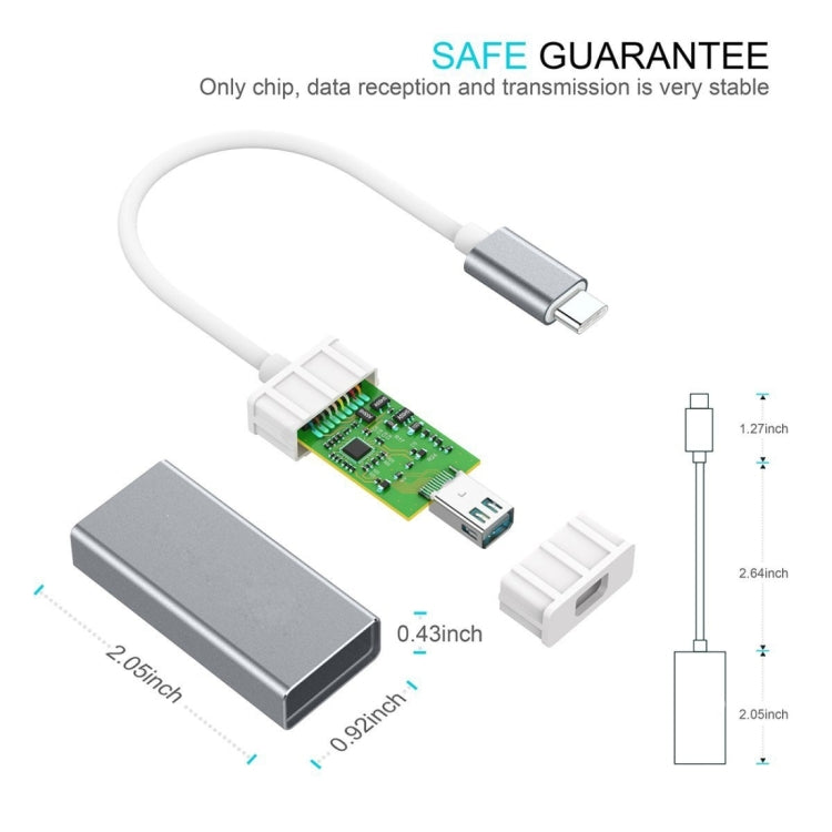 Para MacBook de 12 pulgadas, Chromebook Pixel 2015, Nokia N1 Tablet PC, Mini Display Female