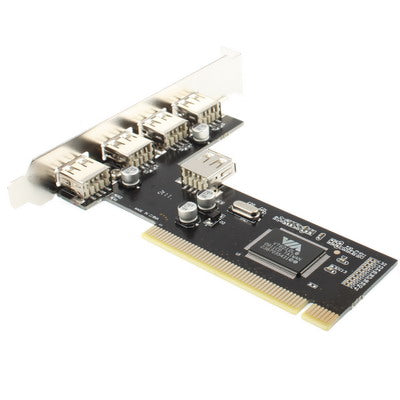 Tarjeta PCI USB 2.0 4+1 Puertos, USB 2.0 4+1 Ports