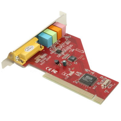 Tarjeta de sonido PCI Crystal de 4 canales, Crystal 4 Channel