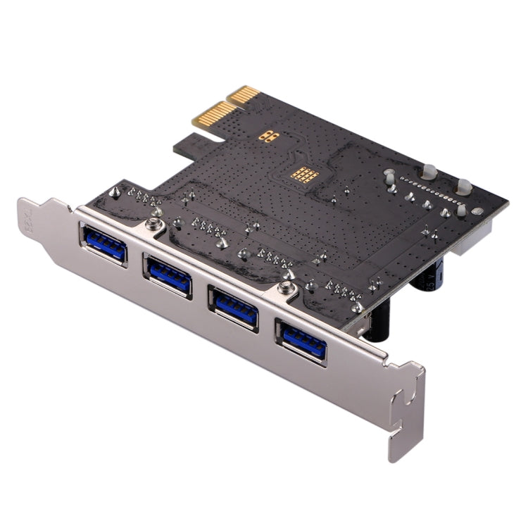 Tarjeta controladora USB 3.0 4 puertos PCI-E Express 5Gbps, 4 Ports USB 3.0