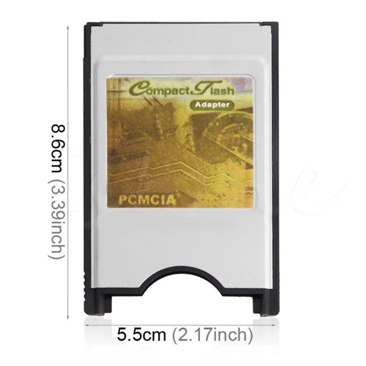 Lector de tarjetas adaptador PCMCIA Compact Flash CF a PC Card, CF to PC