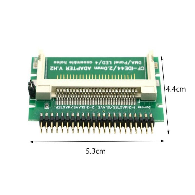 Adaptador macho CF a IDE de 44 pines de 2,5 pulgadas, CF to 2.5 inch IDE Male