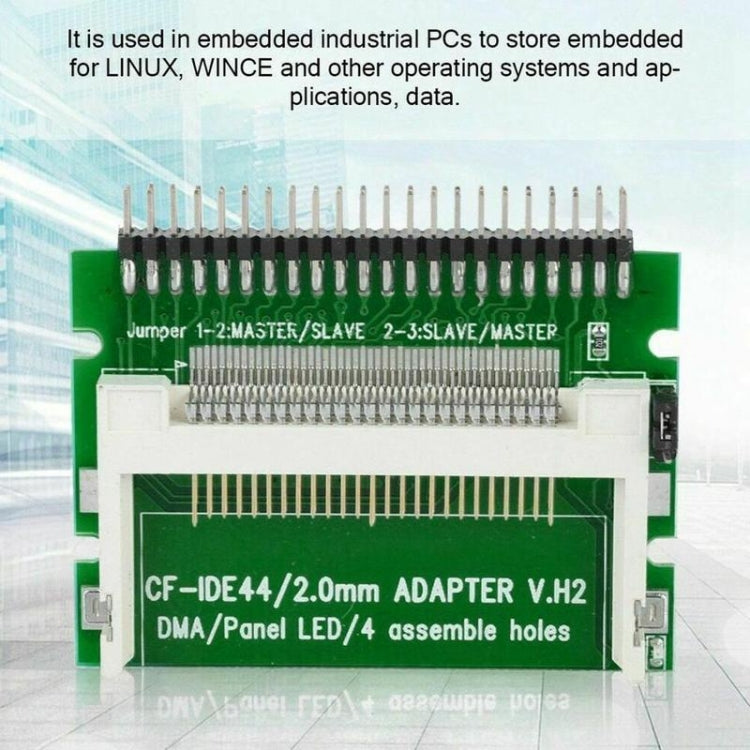 Adaptador macho CF a IDE de 44 pines de 2,5 pulgadas, CF to 2.5 inch IDE Male
