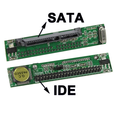 Adaptador convertidor IDE a SATA, IDE