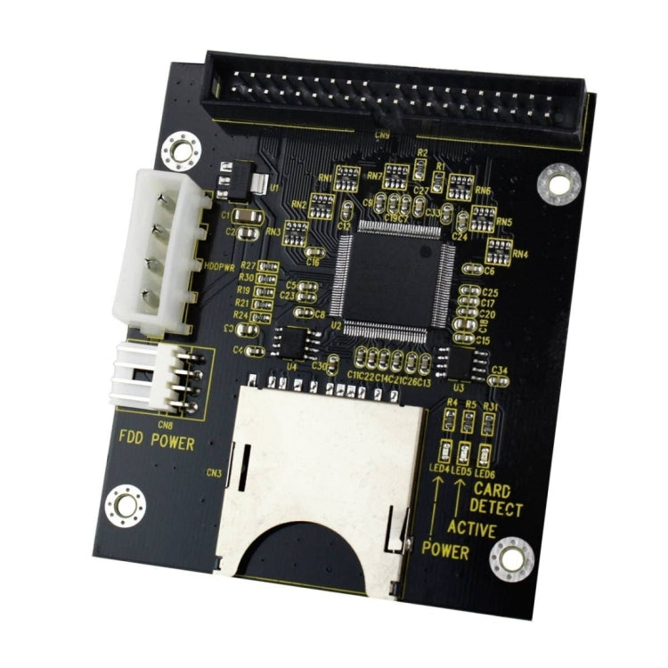 Tarjeta adaptadora IDE macho SD/SDHC/MMC a 3,5 pulgadas y 40 pines, SD to 40 Pin Male IDE