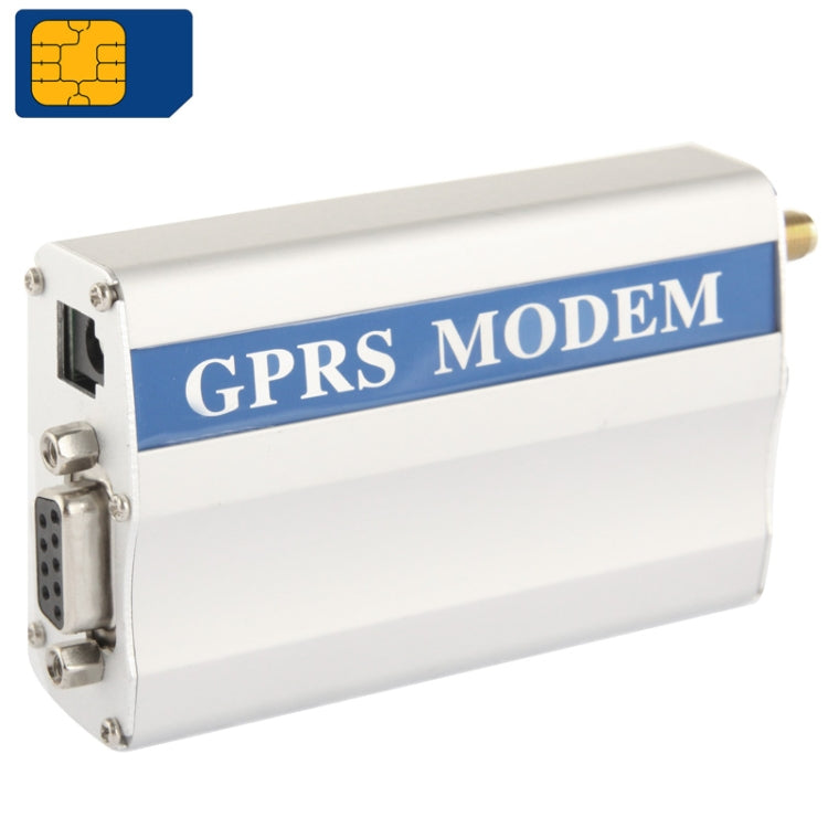 Módem RS232 GPRS/módem GSM, compatible con tarjeta SIM, GSM: 900/1800 MHz, entrega aleatoria de señales
