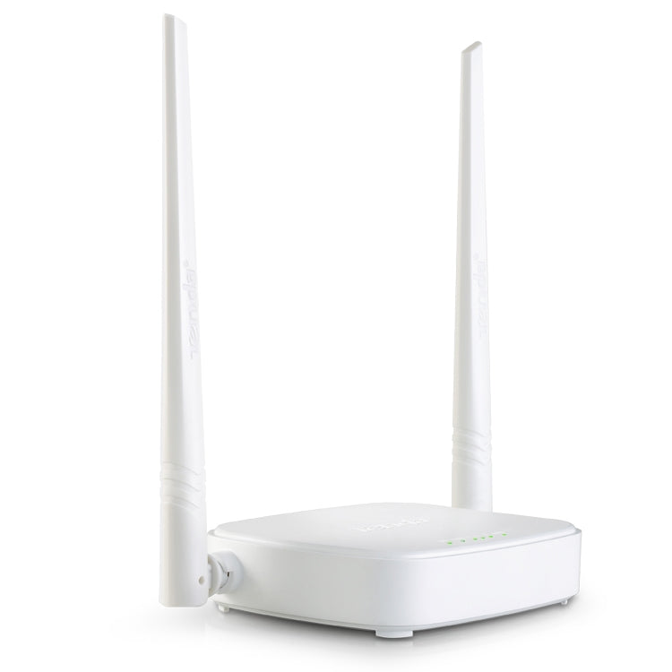 Tenda N301 Enrutador inalámbrico N300 de fácil configuración, velocidad de hasta 300 Mbps, entrega aleatoria de señales, N301