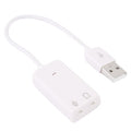 Adaptador de sonido USB 2.0 de 7.1 canales, Plug and Play