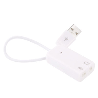 Adaptador de sonido USB 2.0 de 7.1 canales, Plug and Play